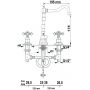 Bateria umywalkowa 3226 Sapho Antea zdj.2