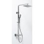 Zestaw wannowo-prysznicowy ścienny termostatyczny z deszczownicą chrom 3422721 Steinberg 342 zdj.1