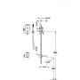 Bateria wannowo-prysznicowa podtynkowa chrom 06228006 Tres Max-Tres zdj.2