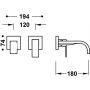 Bateria umywalkowa 00630021 Tres Cuadro-Tres zdj.2