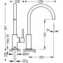 Bateria kuchenna stojąca chrom 130497 Tres Cuadro-Tres zdj.2