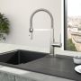 Bateria kuchenna stojąca stal 927300LC Villeroy & Boch Steel Expert Compact zdj.8