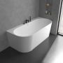 Bateria wannowo-prysznicowa nawannowa czarna TVT127002000K5 Villeroy & Boch Conum zdj.8