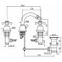 Bateria bidetowa Z462688008 Zucchetti Delfi zdj.2