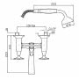 Bateria wannowo-prysznicowa ZB1228 Zucchetti Bellagio zdj.2