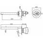 Bateria umywalkowa ZCL671N6 Zucchetti Closer zdj.2