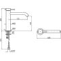 Bateria umywalkowa ZHE688X Zucchetti Helm zdj.2