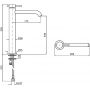 Bateria umywalkowa ZHE689XP81 Zucchetti Helm zdj.2