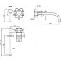 Bateria umywalkowa ZHE720X Zucchetti Helm zdj.2