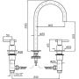 Bateria umywalkowa ZHL516X Zucchetti Helm zdj.2