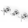 Bateria umywalkowa podtynkowa stal ZHM695XG3 Zucchetti Helm zdj.1
