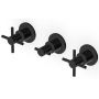 Bateria umywalkowa podtynkowa czarna ZHM695XP81G3 Zucchetti Helm zdj.1