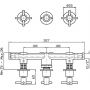 Bateria umywalkowa ZHM695XP91 Zucchetti Helm zdj.2