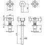 Bateria umywalkowa ZHM760XP91G3 Zucchetti Helm zdj.3