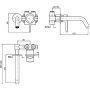 Bateria umywalkowa ZMM679C3 Zucchetti Medameda zdj.2