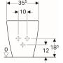 Bidet stojący 231950000 Geberit iCon zdj.4