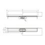 Korpus odpływu liniowego 78.5 cm 90108551 ACO ShowerDrain C zdj.2