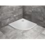 Brodzik półokrągły 80x80 cm biały SDRA80800104S Radaway Doros A zdj.1