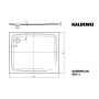 Brodzik prostokątny 120x100 cm biały 430700010001 Kaldewei Superplan zdj.2