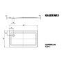 Brodzik prostokątny 140x90 cm 432900010001 Kaldewei Superplan XXL zdj.2
