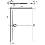 Brodzik prostokątny 150x75 cm biały 358447980001 Kaldewei Superplan Zero zdj.2