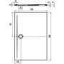 Brodzik prostokątny 150x90 cm biały 358847980001 Kaldewei Superplan Zero zdj.2
