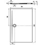 Brodzik prostokątny 160x90 cm biały 360047980001 Kaldewei Superplan Zero zdj.2