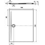 Brodzik prostokątny 160x100 cm biały 360247983001 Kaldewei Superplan Zero zdj.2