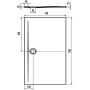 Brodzik prostokątny 170x75 cm biały 360600010001 Kaldewei Superplan Zero zdj.2