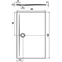 Brodzik prostokątny 180x80 cm biały 364400010001 Kaldewei Superplan Zero zdj.2