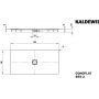 Brodzik prostokątny 150x80 cm 467148040001 Kaldewei Conoflat zdj.2