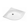 Brodzik półokrągły 80x80 cm biały XBN0380000 Koło Głęboki zdj.1