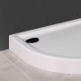 Brodzik półokrągły 100x80 cm MNQ8010014D30 Novellini City zdj.4