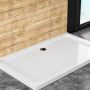 Brodzik prostokątny z syfonem 100x80 cm biały REAK5332 Rea Savoy zdj.5