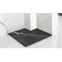 Brodzik kwadratowy 90x90 cm czarny REAK7003 Rea Bazalt Carrara Black zdj.3