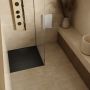 Brodzik kwadratowy z syfonem 80x80 cm czarny 33500CSTM6C Schedpol Majestic Black Stone zdj.6