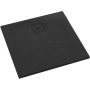 Brodzik prostokątny 100x100 cm szary 3SPP2K100100CSTM1CST Schedline Protos Black Stone zdj.1