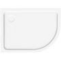 Brodzik półokrągły 100x80 cm biały 615040176101000 Sanplast Free Line zdj.1