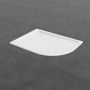 Brodzik półokrągły 100x80 cm biały 615040176101000 Sanplast Free Line zdj.3
