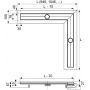 Rynna odpływu liniowego 120 cm 611200 Tece Drainline zdj.2