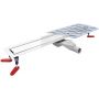 Odpływ liniowy 100 cm stal 500010400100 Wiper New Invisible zdj.1