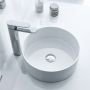 Umywalka 36x36 cm okrągła nablatowa biała CEAC2501WH Actima Ovia zdj.4