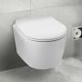 Miska WC z deską wolnoopadającą wisząca bez kołnierza biały G01010101011 Balneo Luxa zdj.5