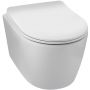 Miska WC z deską wolnoopadającą wisząca bez kołnierza biały G01010101011 Balneo Luxa zdj.1