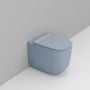 Miska WC stojąca bez kołnierza niebieski D503171 Ceramica Dolomite Alba zdj.1