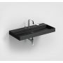Umywalka 90x42 cm prostokątna ścienna-nablatowa czarna CL0230434 Clou New Wash Me zdj.8