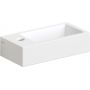 Umywalka 36x18 cm prostokątna ścienna-nablatowa biała CL0302032 Clou New Flush zdj.1