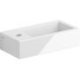 Umywalka 36x18 cm prostokątna ścienna-nablatowa biała CL0303032 Clou New Flush zdj.1