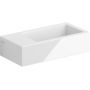 Umywalka 36x18 cm prostokątna ścienna-nablatowa biała CL0303033 Clou New Flush zdj.1