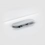 Umywalka 36x18 cm prostokątna ścienna-nablatowa biała CL0303033 Clou New Flush zdj.6